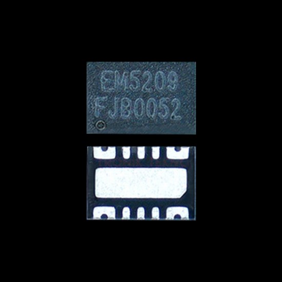 EM5209 EM5209VF DFN3X2-14L Dual Channel Load Switch Entegre