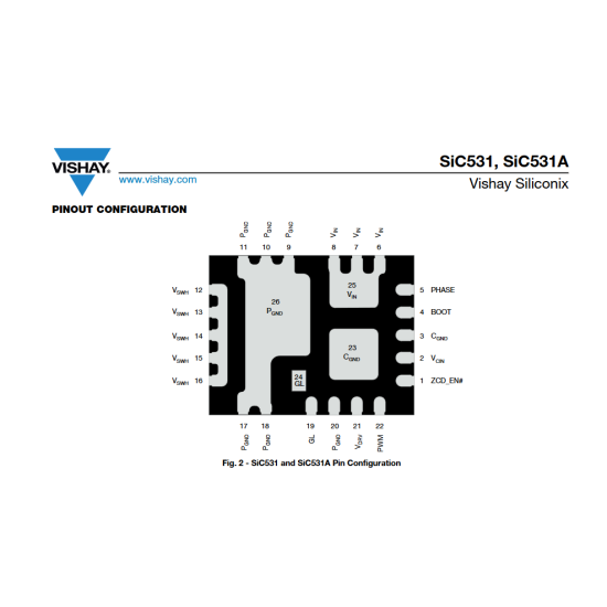 SİC531 SIC531 30 Amper DrMos Power Mosfet 