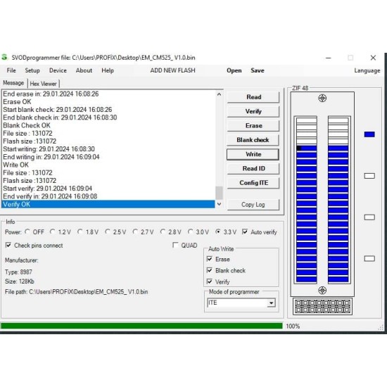 ENE KB9022Q D LA-E892P Programlı IO Chipset