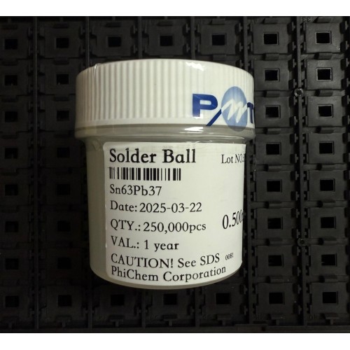 0.50mm 250K 180c Kurşunlu Lehim Topu