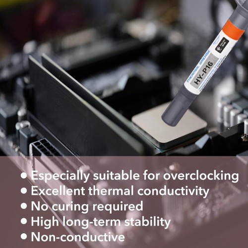 HY-P16 16.1W 1 Gr Şırınga Termal Macun