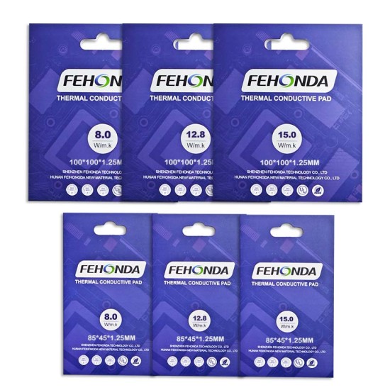 Fehonda® 15W/mK 1.25mm 85x45MM Termal Pad