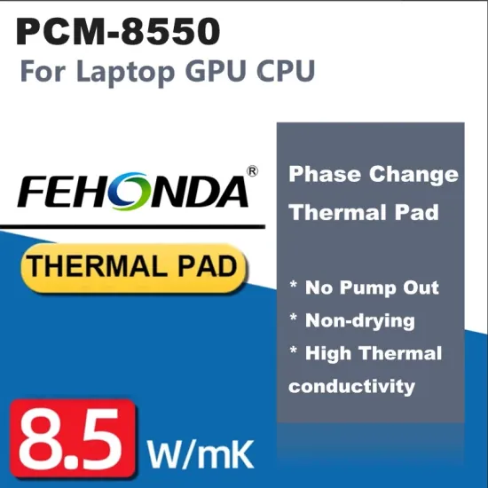Fehonda PCM8550 PTM 40x80x025 8.5W/Mk Faz Değişimli Thermal Pad/Macun
