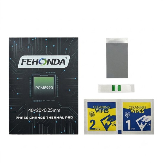 Fehonda PCM8990 PTM 40x20x025 8.5W/Mk Faz Değişimli Thermal Pad/Macun