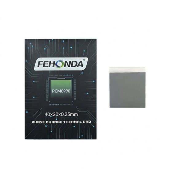 Fehonda PCM8990 PTM 40x20x025 8.5W/Mk Faz Değişimli Thermal Pad/Macun