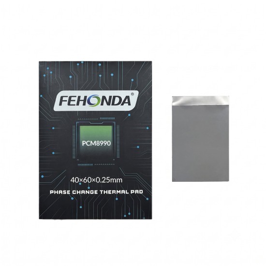 Fehonda PCM8990 PTM 40x60x025 8.5W/Mk Faz Değişimli Thermal Pad/Macun