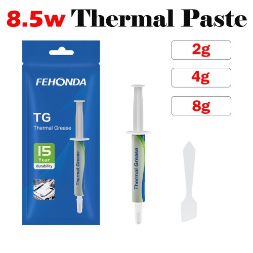 Fehonda® 2Gr TG-8 8.5W Termal Macun Şırınga