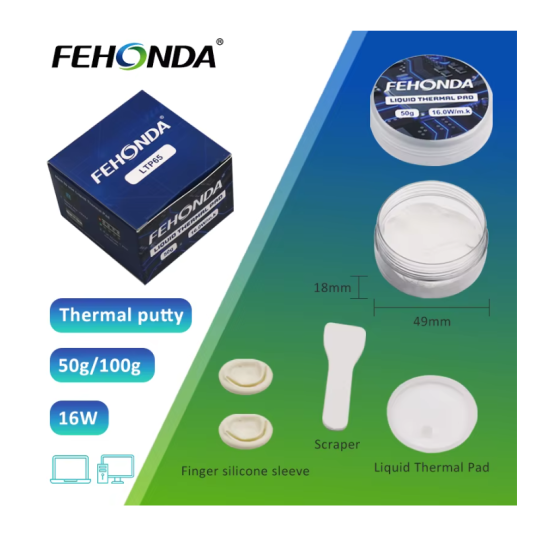 Fehonda® LTP65 50Gr 16W/mK Likit Putty/Termal Pad