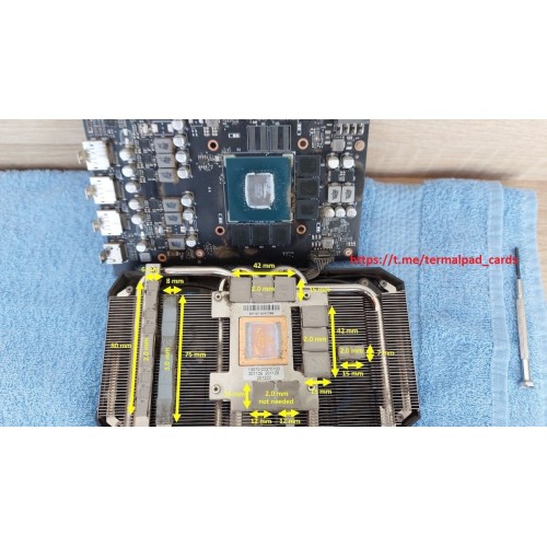 ASUS RTX 3060 Dual OC 12GB 2mm VRAM Termal Pad