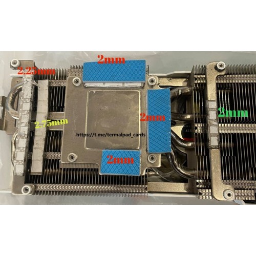 Colorful iGame RTX 3060 Ti Ultra W OC LHR 2mm VRAM Termal Pad