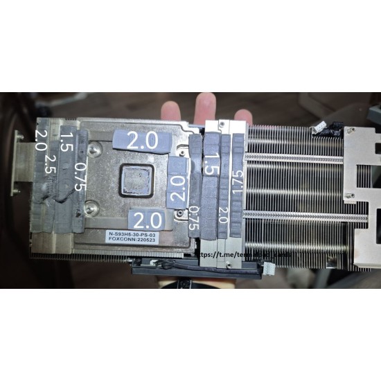 Colorful RTX 3060 Ti Vulcan OC 2mm VRAM Termal Pad