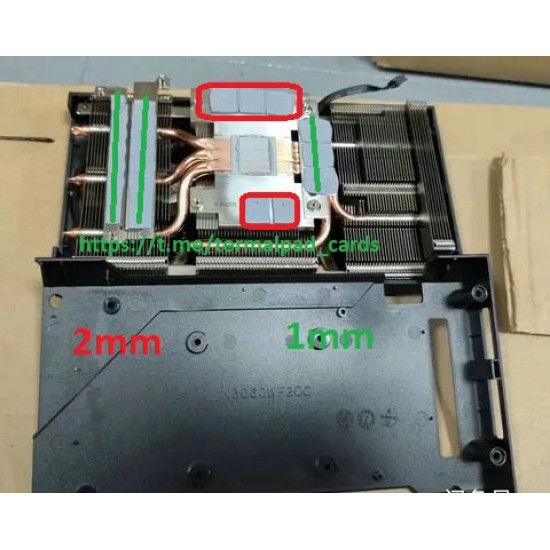 Gigabyte RTX 3060 Gaming OC 8GB 2mm VRAM Termal Pad