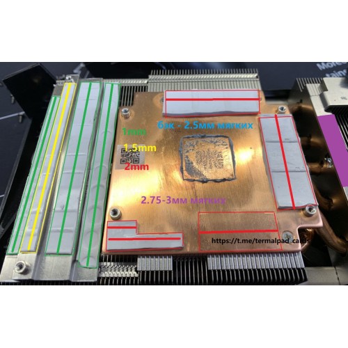 Gigabyte RTX 3060 Ti Aorus Master 2mm VRAM Termal Pad