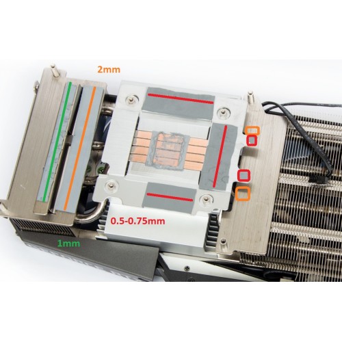 INNO3D RTX 3060 iChill 0.50mm VRAM Termal Pad