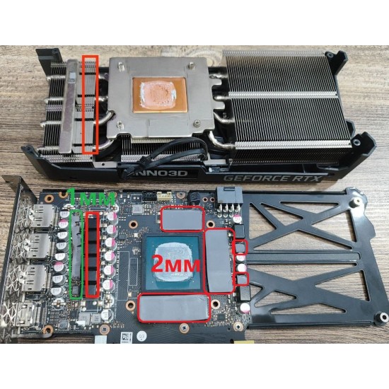 INNO3D RTX 3060 Ti Twin X2 OC 2mm VRAM Termal Pad