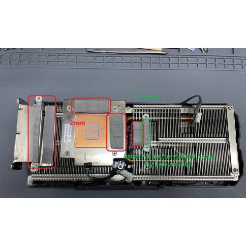 KFA2 RTX 3060 12GB X Black 2mm VRAM Termal Pad