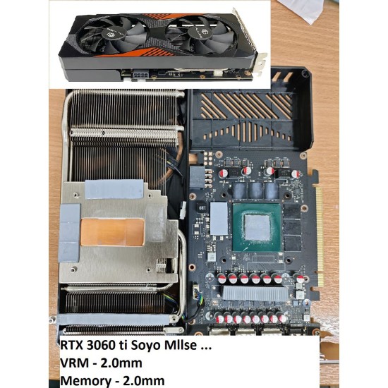 Soyo RTX 3060 Ti 2mm VRAM Termal Pad