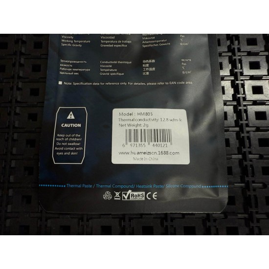 HM805 12.8W 2 Gram Şırınga Termal Macun