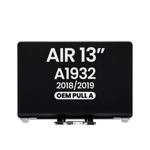 Macbook Air A1932 LCD Ekran Full Kasalı Sıfır Muadil Space Gray