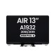 Macbook Air A1932 LCD Ekran Full Kasalı Sıfır Muadil Space Gray