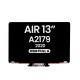 Macbook Air A2179 LCD Ekran Full Kasalı Sıfır Muadil Gold