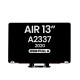 Macbook Air A2337 LCD Ekran Full Kasalı Sıfır Muadil Space Gold