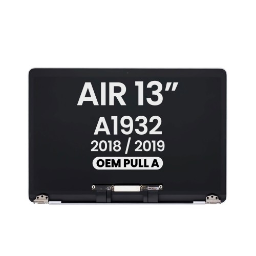 Macbook Air A1932 LCD Ekran Full Kasalı Sıfır Muadil Silver
