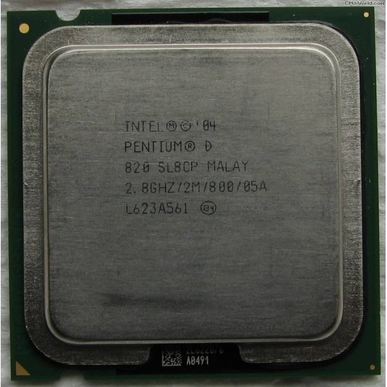 Intel Pentium D 2,8 GHz  İşlemci CPU SL8CP İşlemci