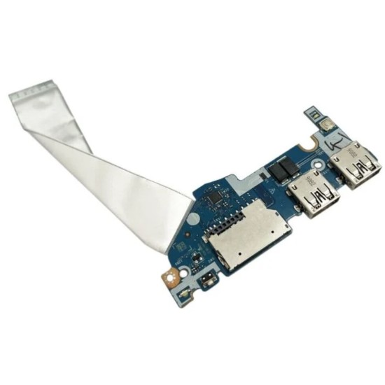 Lenovo ideapad S340-14IIL 81VV 81WJ Tetik Power Buton SD Kart USB Port Board
