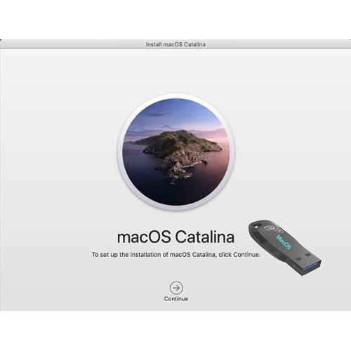 MacOS Catalina USB Flash Bellek