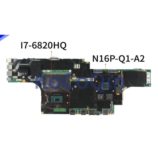 LENOVO Thinkpad P50 Anakart NM-A451 Anakart i7-6820HQ
