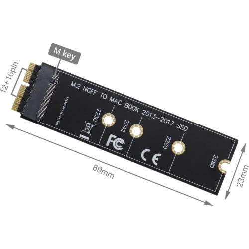 Macbook Pro A1502 M2 SSD Çevirici 2013-2015 Uyumlu