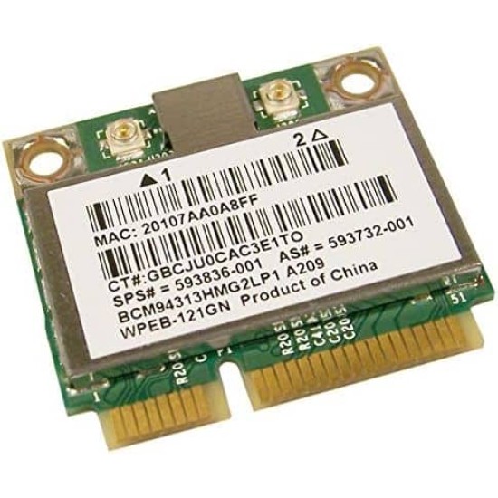 HP 6450B WİFİ KART WİRELESS KART 593836-001 BCM94313H