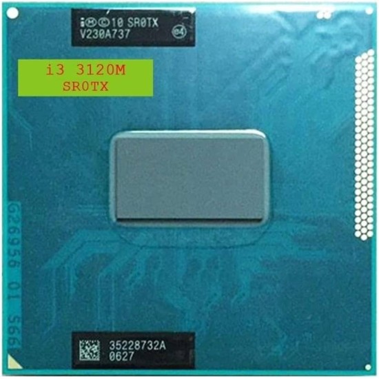 INTEL İ3-3120M İŞLEMCİ SR0TX CPU İŞLEMCİ
