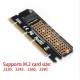 M2 NVME SSD PCI EX ÇEVİRİCİ ADAPTÖR