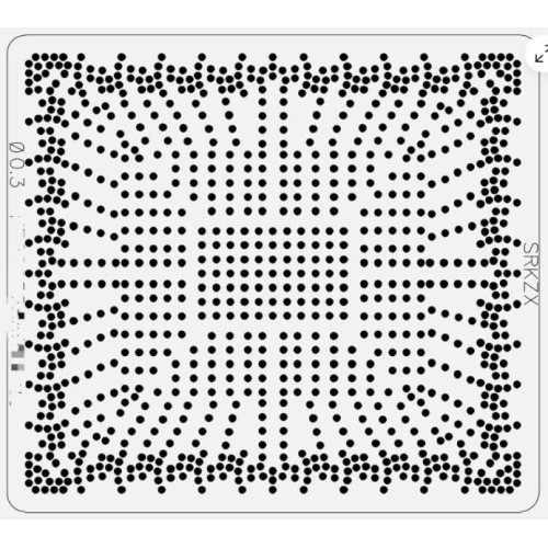 FH82HM770 SRM8M FH82B660 SRL00 Stencil Kalıp