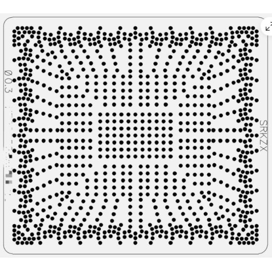 FH82HM770 SRM8M FH82B660 SRL00 Stencil Kalıp