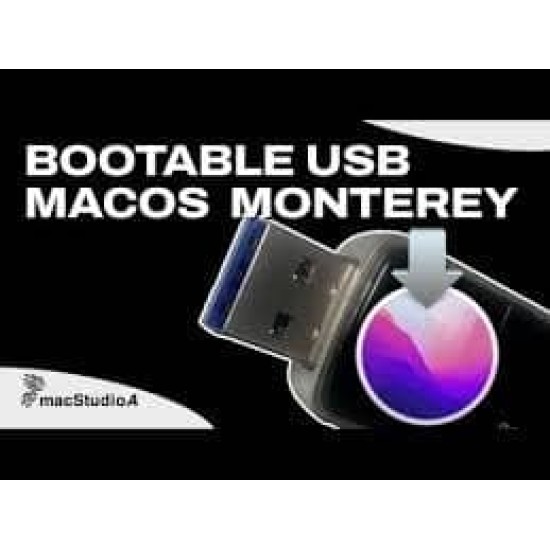 MacOS Monterey USB Bellek Bootable