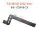 Macbook A2338 M2 Trackpad Touchpad flex kablo  821-03949