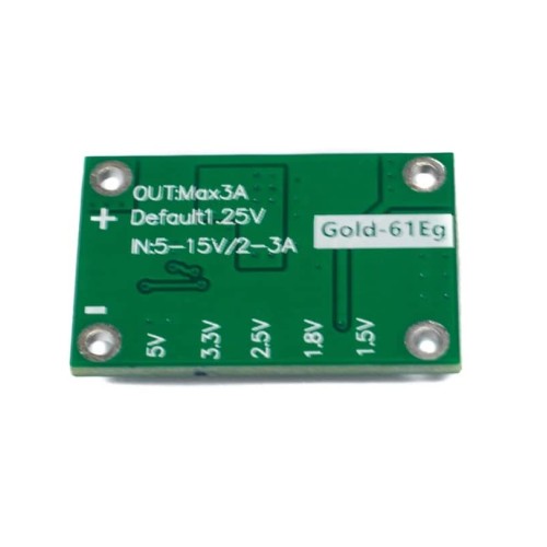 CA-1235 Buck Ayarlanabilir güç modülü 1.25V 1.5V 1.8V 2.5V 3.3V 5V