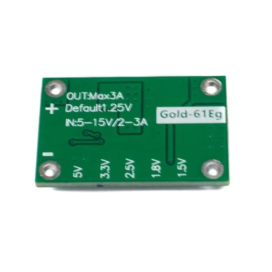 CA-1235 Buck Ayarlanabilir güç modülü 1.25V 1.5V 1.8V 2.5V 3.3V 5V