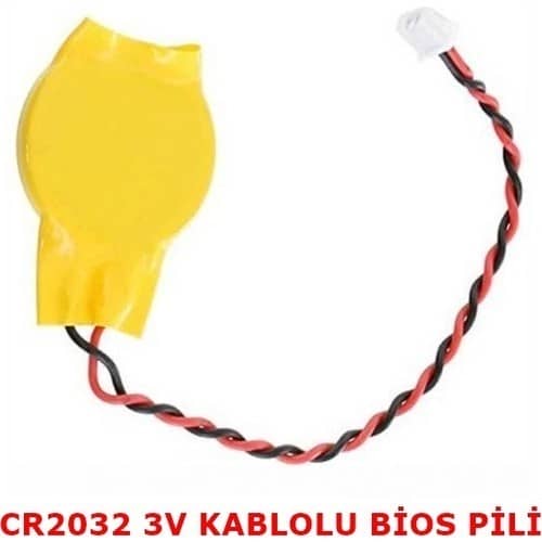 Notebook Bios Pil Kablolu