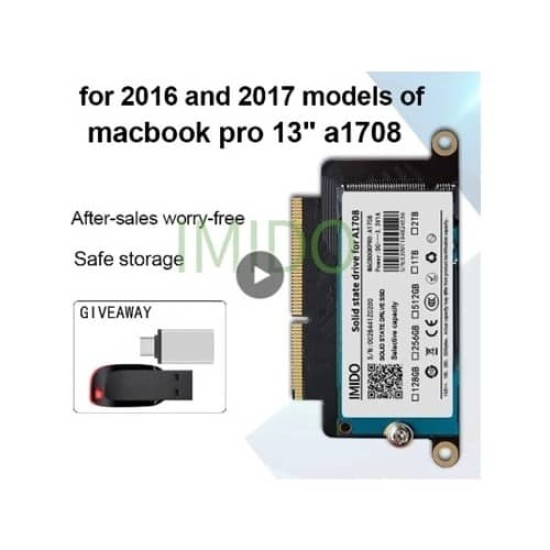 Macbook Pro A1708 256GB SSD Muadil Ürün