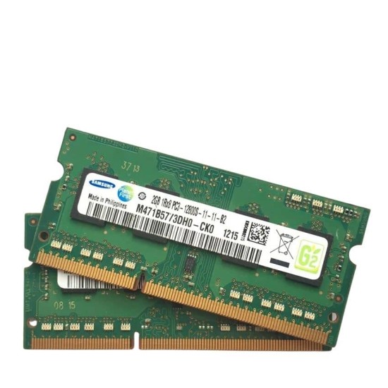 SAMSUNG DDR3 2X2GB 8500S NOTEBOOK RAM