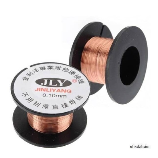 JLY 0,1 MM BOBİN YOL ATMA ÇEKME TELİ