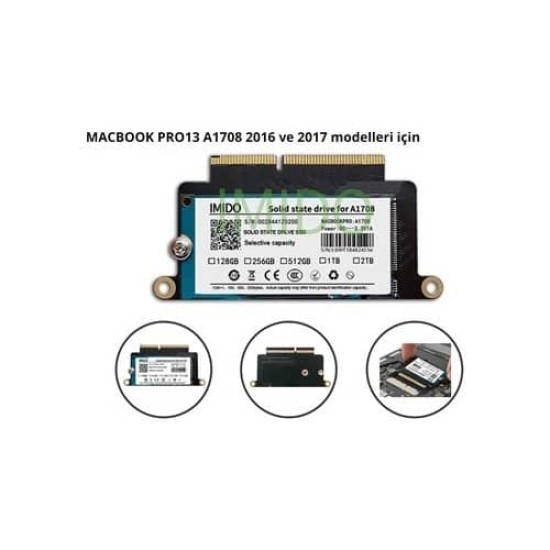 Macbook Pro A1708 256GB SSD Muadil Ürün