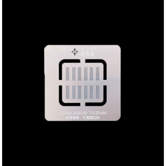 3D VRAM DDR5-DDR6X C4 Stencil + Ara Yuva + Magnet 5 Parça Set