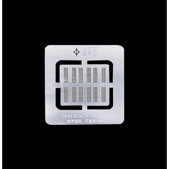 3D VRAM/GPU DDR5 DDR6 RTX4090 C4 Stencil + Ara Yuva + Magnet 6 parça set