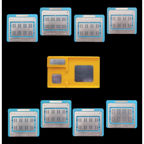 Sofix Macbook DDR3 DDR4 DDR4X 3D Stencil Set