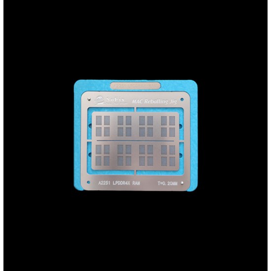 Sofix Macbook DDR3 DDR4 DDR4X 3D Stencil Set